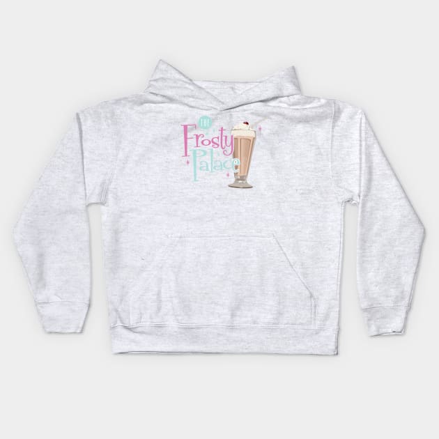 The Frosty Palace Kids Hoodie by MindsparkCreative